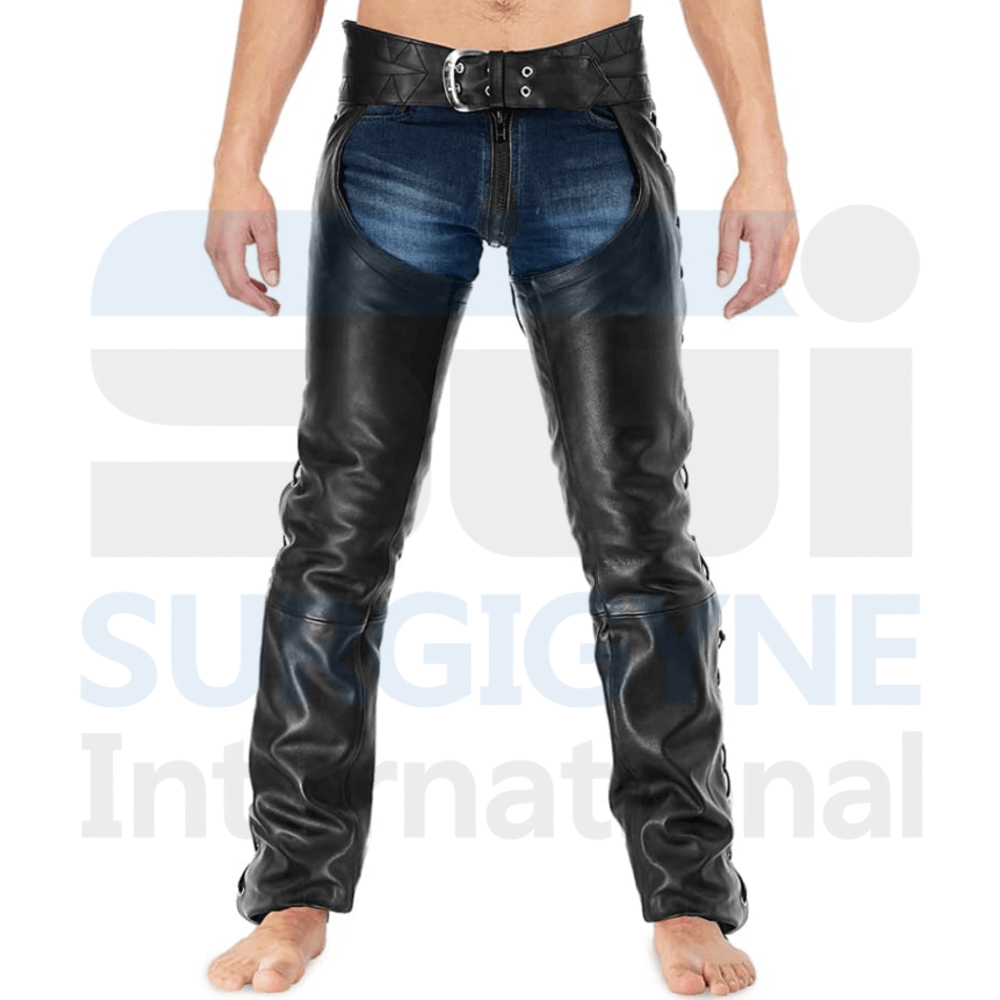 Leather Full English Chaps