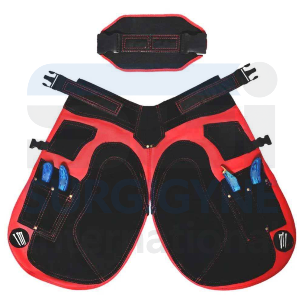 Black & Red Farrier Apron